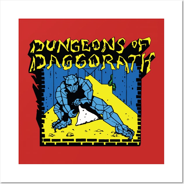 Dungeons of Daggorath T-Shirt Wall Art by The Basement Podcast